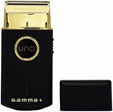 GAMMA+ Uno Mini-Sized Travel Cordless Mens Single Foil Shaver, Micro-USB Rechargeable for Shorter Facial Stubble NO_BRAND