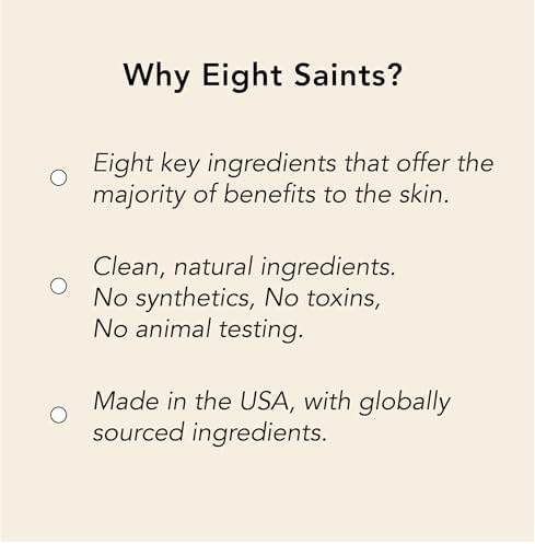 Eight Saints Skin Care Up the Anti Night Cream Face Moisturizer to Reduce Fine Lines and Wrinkles, Natural and Organic Anti Aging Cream For Face & Neck with Niacinamide and Hyaluronic Acid, 2 Ounces Eight Saints