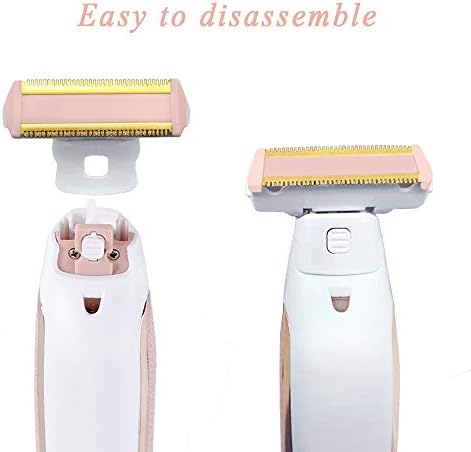 1PCS Women Shaver Replacement Heads Compatible with Finishing Touch Flawless Body Rechargeable Ladies Shaver Hair Remover Head (Pack of 1) INVODA