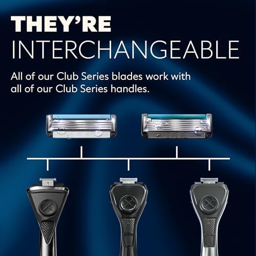 Dollar Shave Club | The VIP Shave Set | 4 Swift Rinse Refill Cartridges, 1 Heavy Metal Handle, 1 Shave Butter 3 ounce, 1 Razor Cover Dollar Shave Club