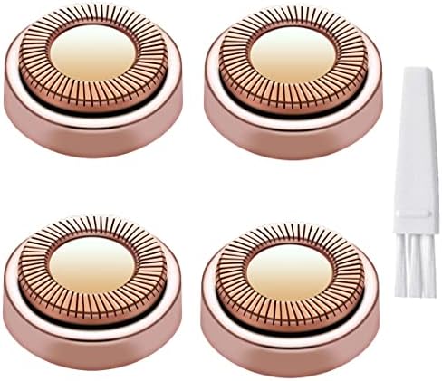 Facial Hair Remover Replacement Heads for Generation 1 Finishing Touch Flawless Facial Hair Removal Tool for Women,18K Gold-Plated Rose Gold 3 Count,First Generation by BECHY. (3 PCS Rose Gold) BECHY