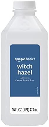 Успокаивающий вяжущий лосьон с гамамелисом, 86%, без запаха, 473 мл Amazon Basics