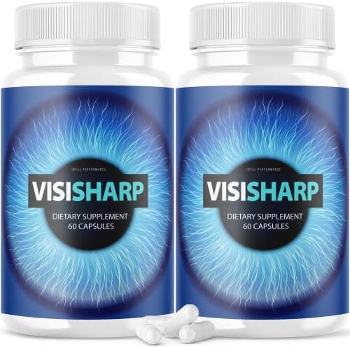 (2 Pack) Visisharp Advanced Eye Health Formula for Eyes Pills Visi Sharp Supplement (120 Capsules) IDEAL PERFORMANCE