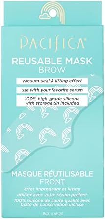 Pacifica Beauty Reusable Brow Mask, Helps Smooth Fine Lines & Wrinkles, Use With Your Favorite Serum, Fragrance-Free, Vegan & Cruelty-Free Pacifica