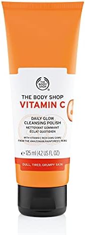 The Body Shop Vitamin C Daily Glow Cleansing Polish – For a Healthier, Fresh-Faced Glow – Vegan – 100ml The Body Shop