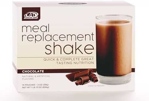 AdvoCare Meal Replacement Shake - Protein Shake Powder (Порошок) with 24 Grams of Protein & 26 Essential Vitamins & Minerals - Chocolate, 14 Pouches AdvoCare