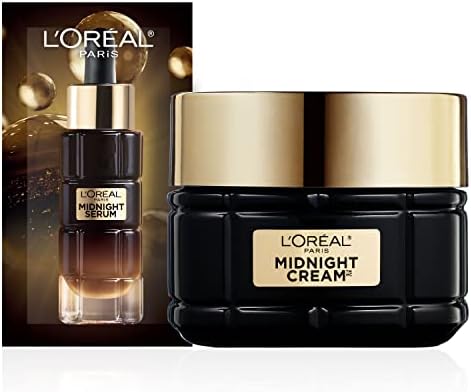 L'Oreal Paris Age Perfect Anti-Aging Midnight Cream (Крем), Reduce Wrinkles & Firm 1.7oz + Serum Sample L'Oréal Paris