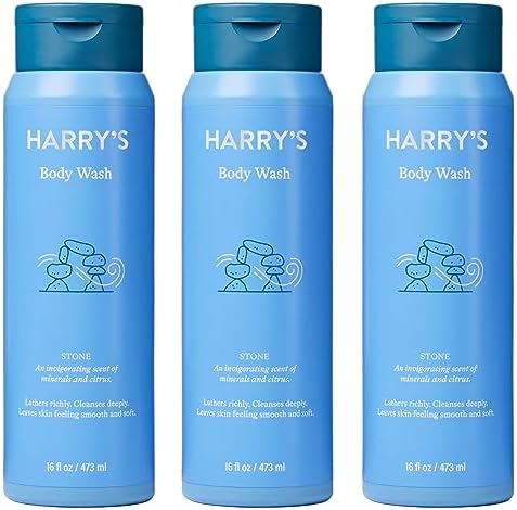 Harry's Men's Body Wash Shower Gel - Fig 16 Fl Oz (Pack of 3) Harry's