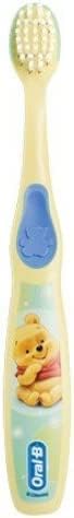 Oral-B Baby Manual Toothbrush, Pooh Characters, 0-3 Years Old, Extra Soft (Characters Vary) - Pack of 3 Oral-B