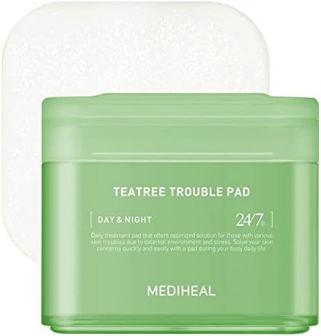 MEDIHEAL Collagen Ampoule Pad – Square Cotton Facial Toner Pads Collagen & Ceramide - Skin Firming & Restore Elasticity - Tighten Wrinkles & Lines - Vegan Eco Silk Pads, 100 Pads Mediheal