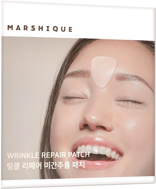 Wrinkle Repair Patches for Frown Lines Eleven Lines - Between the Eyes Wrinkle Patches Non invasive Wrinkle Smoothers for Face Wrinkles - Korea Beauty Overnight Face Treatment Marshique