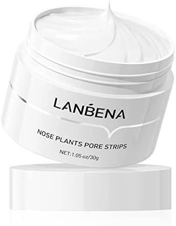 LANBENA blackhead remover, Nose Pore Strips for Blackheads, Black Head Remover Mask for Face, Puntos Negros, 30g+60pcs paper LANBENA