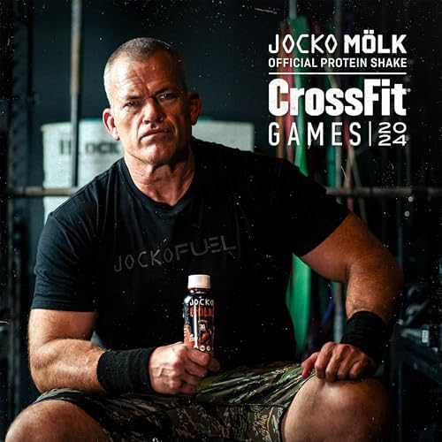 Jocko Mölk 30g Grass Fed Protein Shakes – No Added Sugar Protein Drinks KETO Friendly - Ready to Drink 12 FL Oz (Pack of 12) Banana Cream (Крем) Jocko Fuel