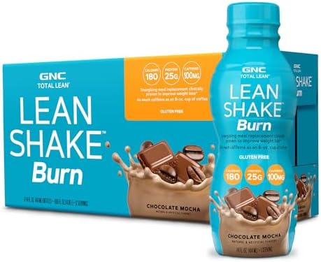 Протеиновый коктейль GNC Total Lean Lean Shake Burn 25 г белка, шоколадный мокко Gnc