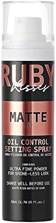 Ruby Kisses Setting Spray - Ultra-fine mist, Sets makeup, Long-Lasting Formula for a Flawless Finish (Dewy) Ruby Kisses