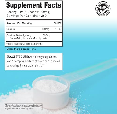 It's Just! - L-Glutamine Powder, Unflavored, Amino Acid, Faster Muscle Recovery, Leaky Gut, Digestive Support (500 Grams / 100 Servings) It's Just!