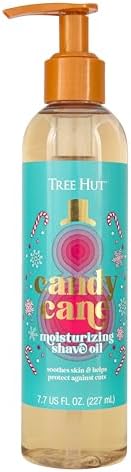 Tree Hut Bare Candy Cane Hydrating & Moisturizing Shave Oil, 7.7 fl oz (Жидкие унции). Tree Hut