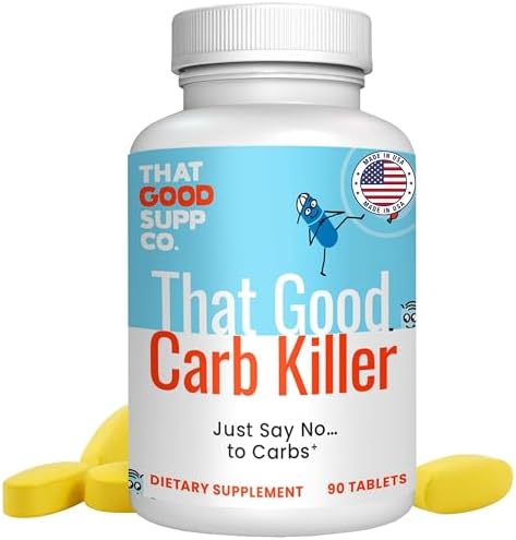 That Good Supp Co That Good Carb Killer - Carb Blocker Pills for Weight Maintenance Goals - Appetite Blocker, Kills Sugar & Carb Craving - Safe & Keto Friendly Formula - Made in USA That Good Supplement Co