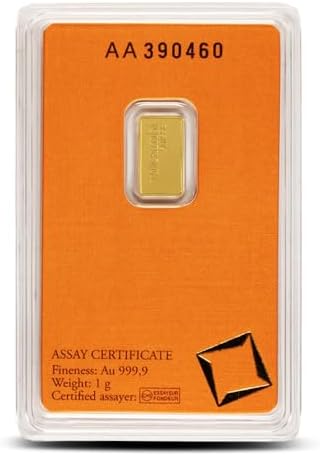 1 gram Gold CombiBar assay | Valcambi Generic