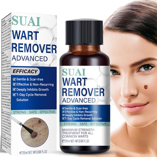 Aimery Wart Remover Liquid - Gentle Formula for Plantar, Common, and Flat Warts. Safe and Botanical-Based Solution Aimery