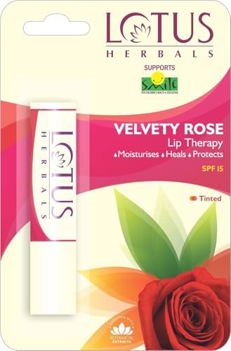 Lot'-us Herbals Lip Therapy, Velvety Rose, 4g. Generic