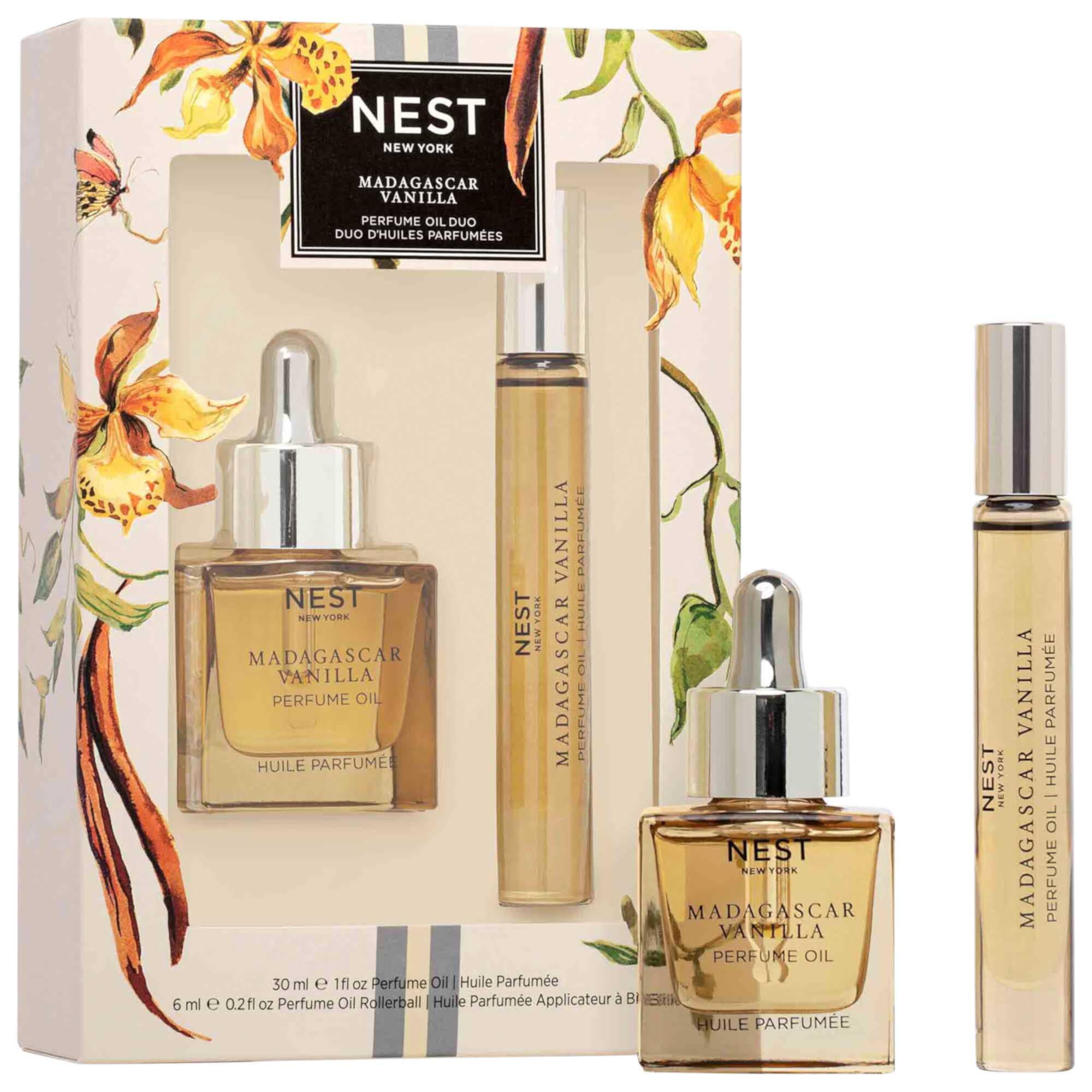 Madagascar Vanilla Perfume Oil Set Nest New York