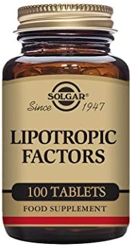 Solgar Lipotropic Factors, 100 Tablets (Таблетки) - Liver Support - Vegan, Gluten Free, Dairy Free, Kosher - 33 Servings (Порции) Solgar