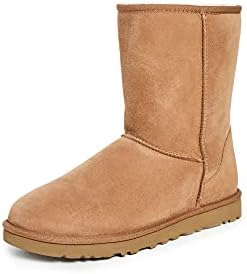 Мужские классические короткие ботинки UGG из 100% кожи с меховой подкладкой UGG