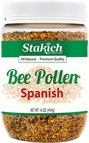 Stakich SPANISH BEE POLLEN GRANULES - 100% Pure, Natural, Unprocessed - (5 lb (Фунты)) Stakich