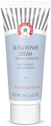 First Aid Beauty Ultra Repair Cream Intense Hydration Moisturizer for Face and Body – 1 oz First Aid Beauty