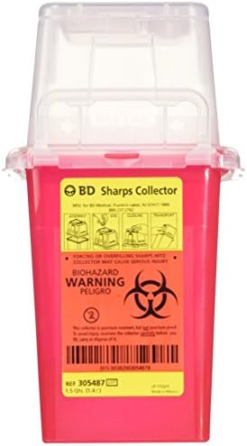 BD Sharps Collector 1.5 QT 305487 by BND 00001 BUYNOWDIRECT