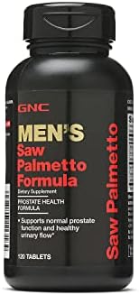 GNC Men's Saw Palmetto Formula, 120 Tablets (Таблетки), Supports Normal Prostate Function GNC