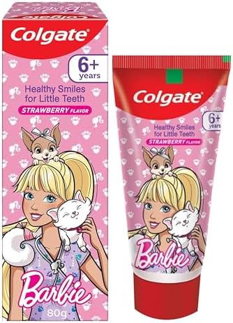 Детская зубная паста Colgate Kids Barbie Red, 80 г Colgate