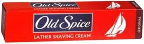 1 Original Old Spice Lather Shaving Cream (Крем) Tube 70gms Old Spice