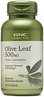 GNC Herbal Plus Olive Leaf 500 mg GNC