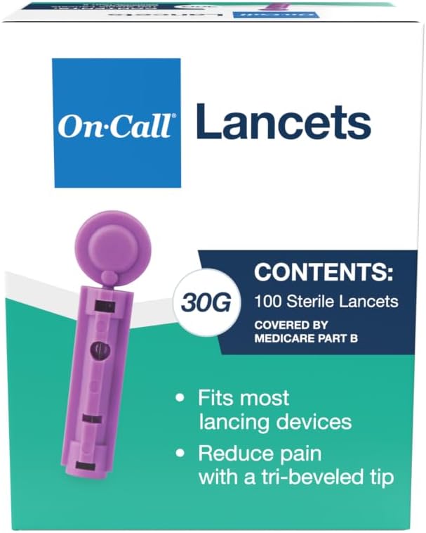 On Call Twist Off Lancets, 30 Gauge, 100 Lancets On Call