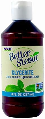 Now Foods Stevia Glycerite, 8 Fl Ounces (Pack of 2) NOW Foods