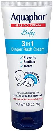 Aquaphor Diaper Rsh Crm H Size 3.5z Aquaphor Diaper Rash Cream Healing 3.5z Aquaphor