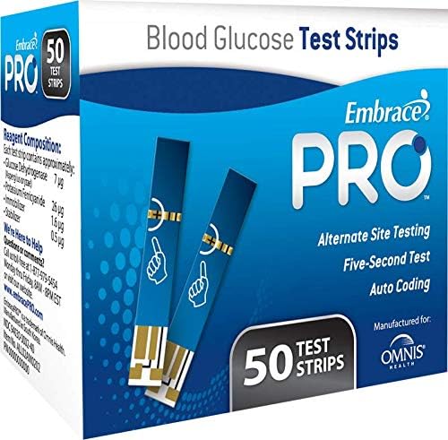 EmbracePro Test Strips Bundle 2 boxes of 50ct Embrace