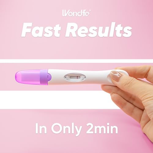 Wondfo Pregnancy Test - Detect HCG with 99% Accuracy - Easy to Use at Home HCG Urine Test with Fast and Reliable Results - [3 Count] Wondfo