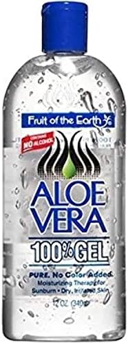 FRUIT O/T EARTH ALOE VERA GEL 12 OZ(Pack of 2) Fruit of the Earth