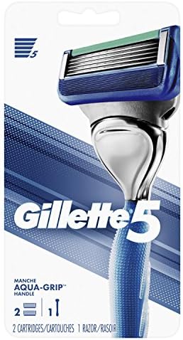 Gillette5 Men's Razor Handle + 2 Refills Gillette