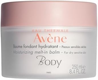 Eau Thermale Avène Moisturizing Melt-in Balm, Shea Oil Body Butter, Non-Greasy, Non-Sticky, Quick Absorbing, 8.4 oz. NO_BRAND