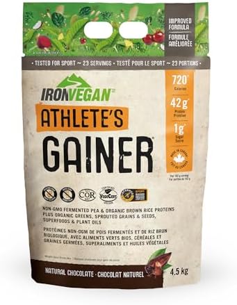 Gainer Chocolate Protein Powder (Порошок), 2500 GR IRONVEGAN