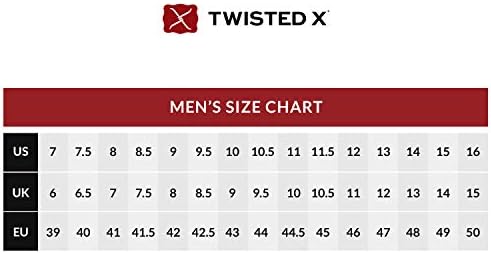 Twisted X Men's Work Chukka Driving Moc, Moc Toe Steel Toe Twisted X