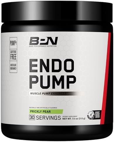 BPN Endo Pump - Улучшитель мышечного пампа, повышает кровообращение/транспортировку кислорода, 30 порций Bare Performance Nutrition