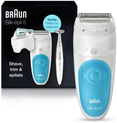 Эпилятор для женщин Braun Silk-épil 5 5-810, водонепроницаемый, для эффективного удаления волос Braun