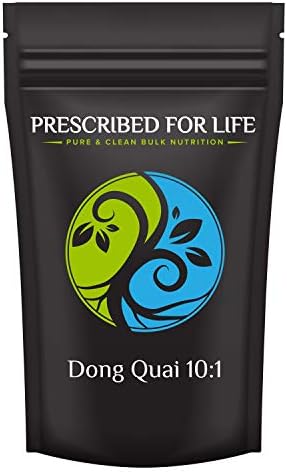 Prescribed For Life Dong Quai Powder | Natural Non-GMO Angelica Sinensis Root Powder | Unbleached, Gluten Free, Vegan, Soy Free, Kosher, No Fillers (1 kg) Prescribed For Life