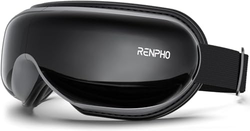 RENPHO Eyeris 1 FSA/HSA Eligible Eye Massager with Heat, Face Massager for Migraine Relief, Eye Care Mask Massager, Relax Reduce Eye Strain Dry Eye Improve Sleep, Birthday Gifts for Women/Men RENPHO