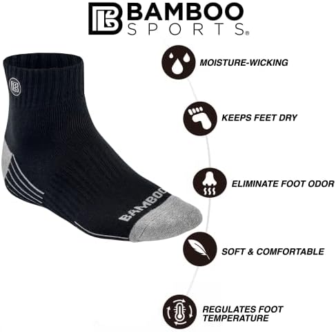 Мужские Носки BAMBOO SPORTS B Premium Bamboo Crew BAMBOO SPORTS B